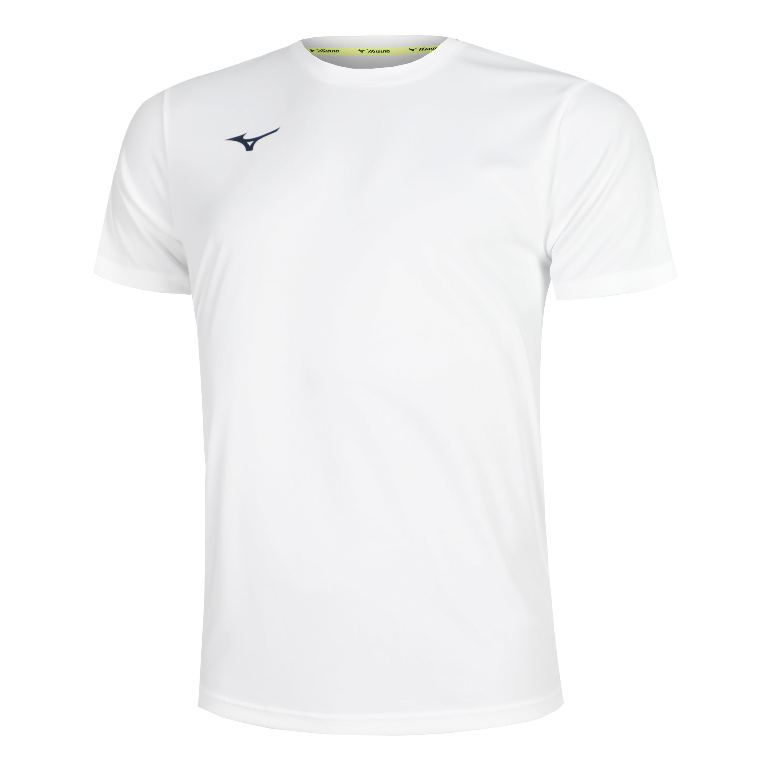 Mizuno Training T-shirt Heren - wit,